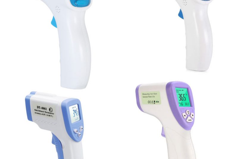 דוגמאות של סוגי מכשירים למדידת חום ללא מגע