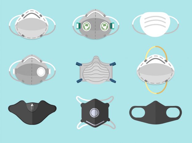 סוגי מסכות הגנה לפנים