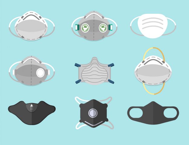 סוגי מסכות הגנה לפנים